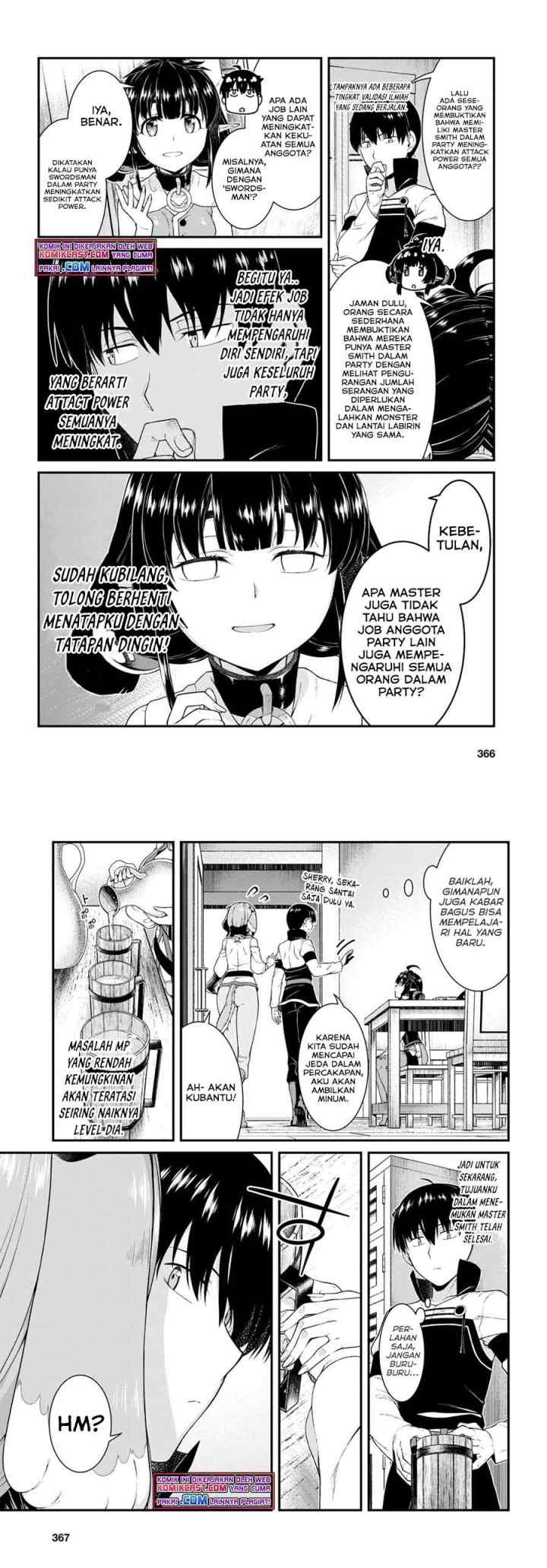 Isekai Meikyuu de Harem wo chapter 54 halaman 6