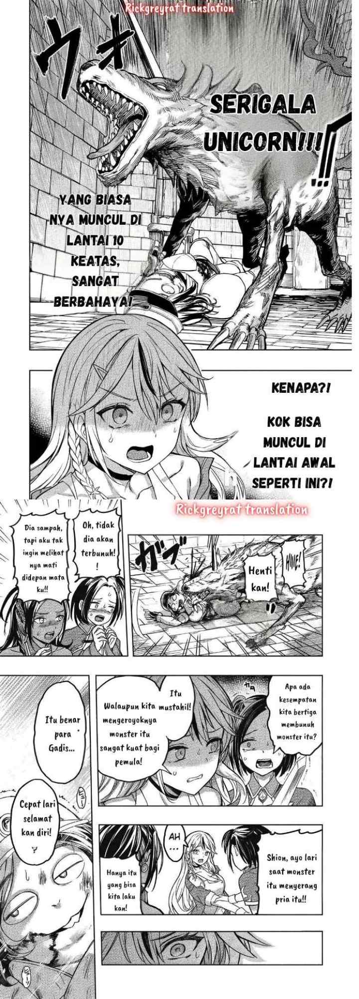 Gal to Dungeon to Shuukai Okure no Tansaku Eiyuutan ~Moto Legend Ima wa Wakeari tei Rank Tansakushana Ore ga, S-Kyuu Gal ni Natsukare Makutte Ikusei wo Makase Sareta~ chapter 1.2 halaman 6