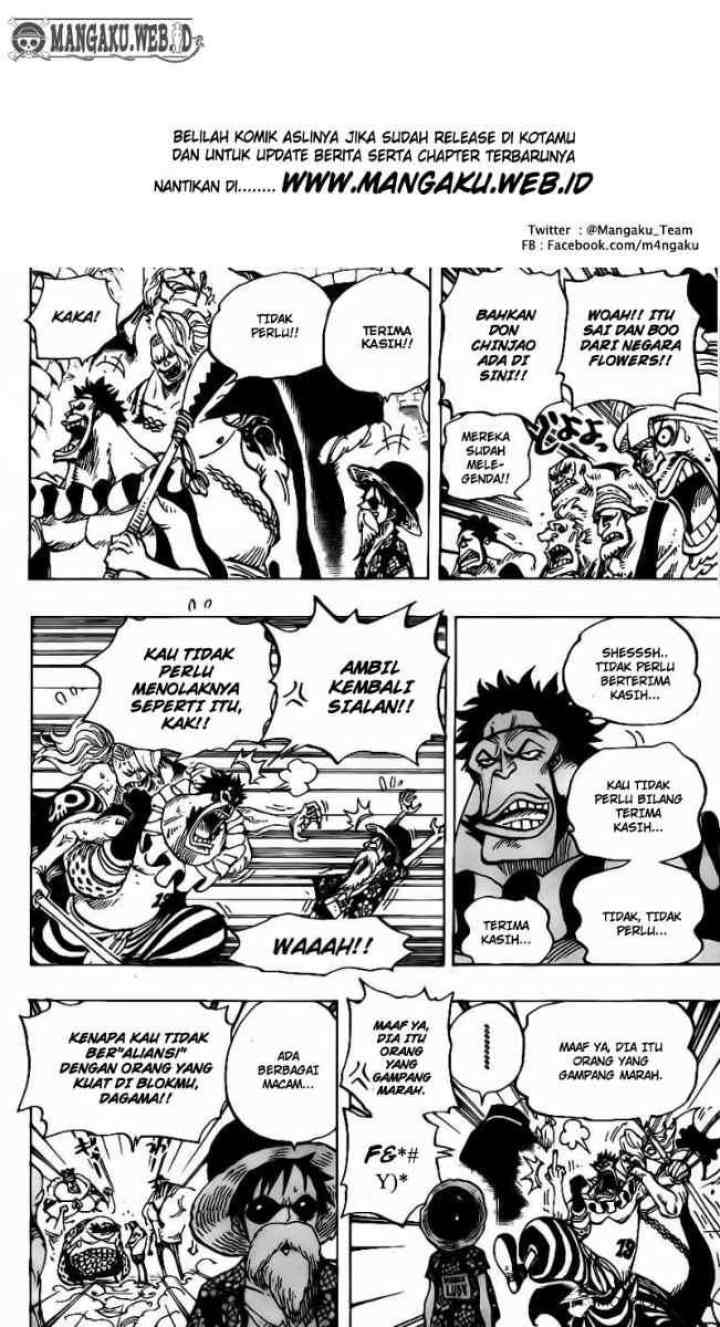One Piece chapter 704 halaman 6