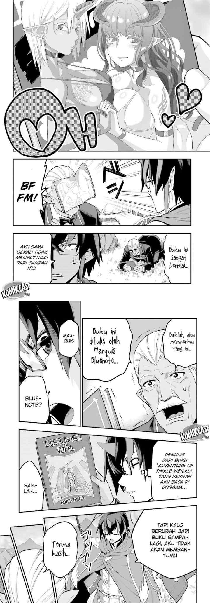 Konjiki no Moji Tsukai: Yuusha Yonin ni Makikomareta Unique Cheat chapter 36 halaman 8