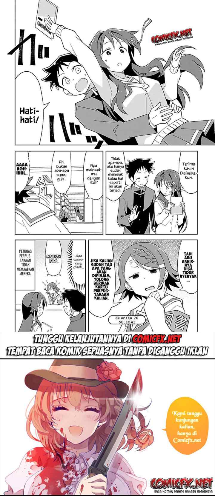 Atsumare! Fushigi Kenkyuubu chapter 70 halaman 9