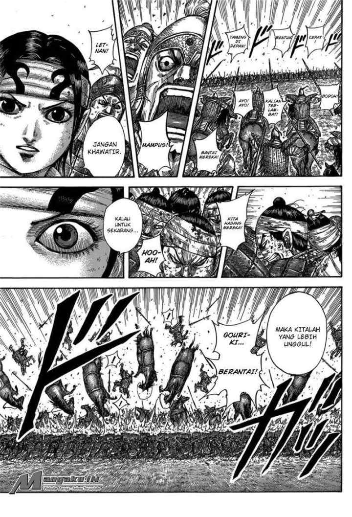 Kingdom chapter 584 halaman 8