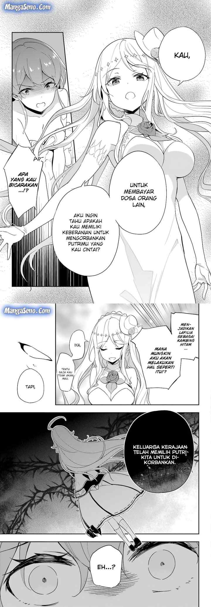 Chichi wa Eiyuu Haha wa Seirei Musume no Watashi wa Tenseisha chapter 13 halaman 11