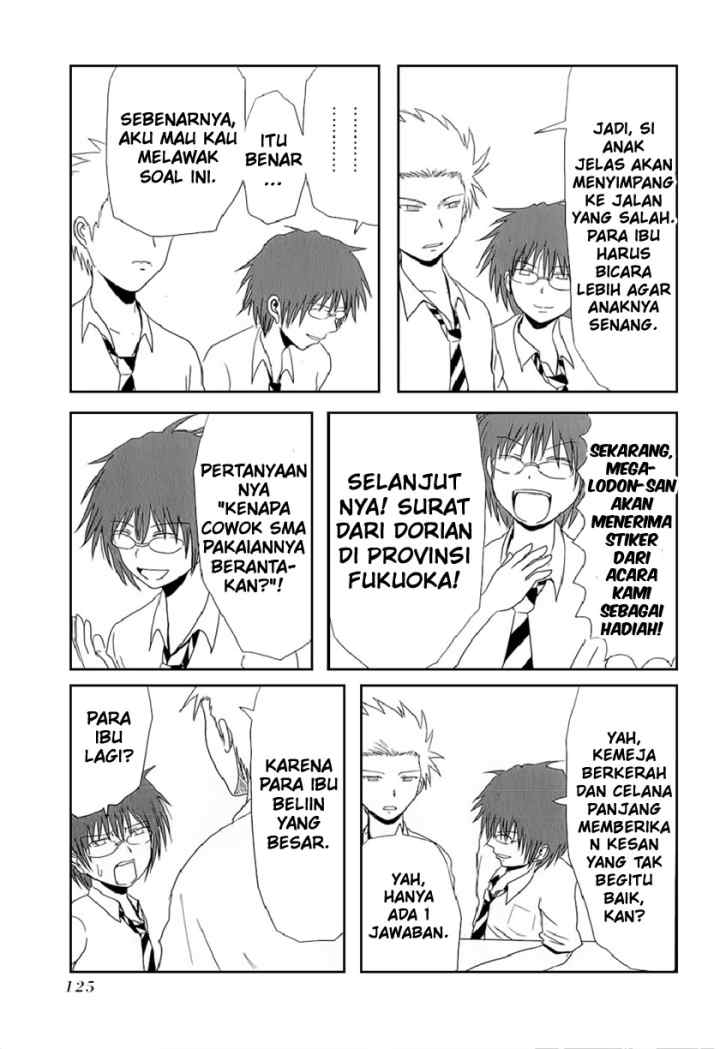 Danshi Koukousei no Nichijou chapter 15 halaman 6