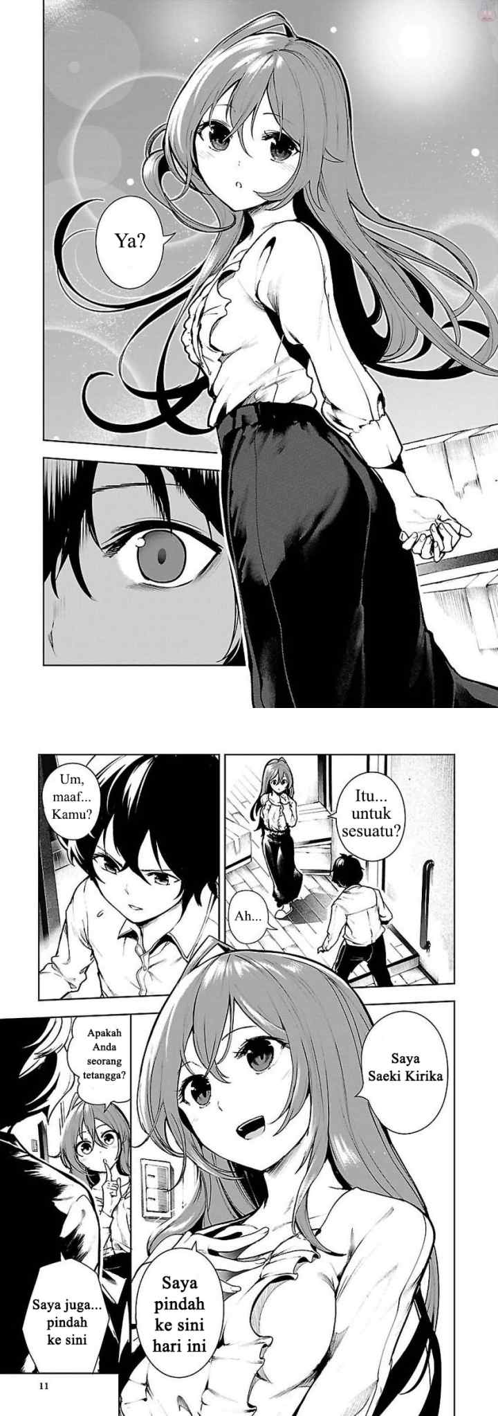 Saeki-san to, Hitotsu Yane no Shita: I'll Have Sherbet! chapter 1 halaman 6