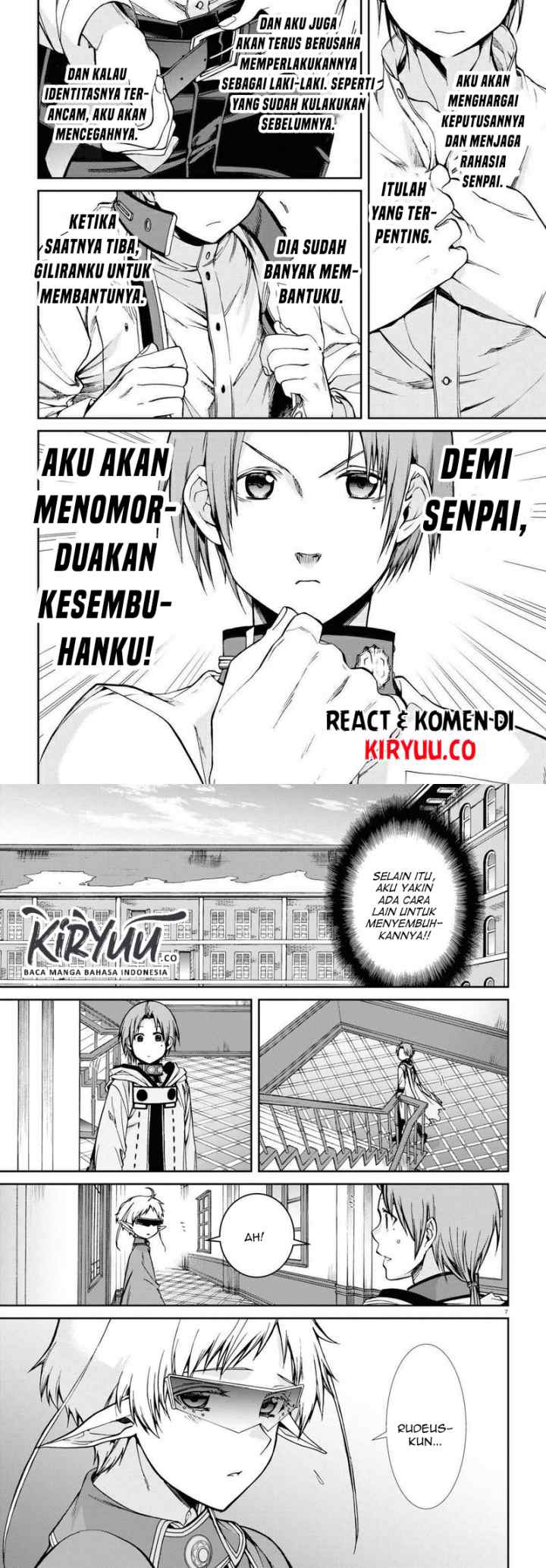 Mushoku Tensei: Isekai Ittara Honki Dasu chapter 72 halaman 5