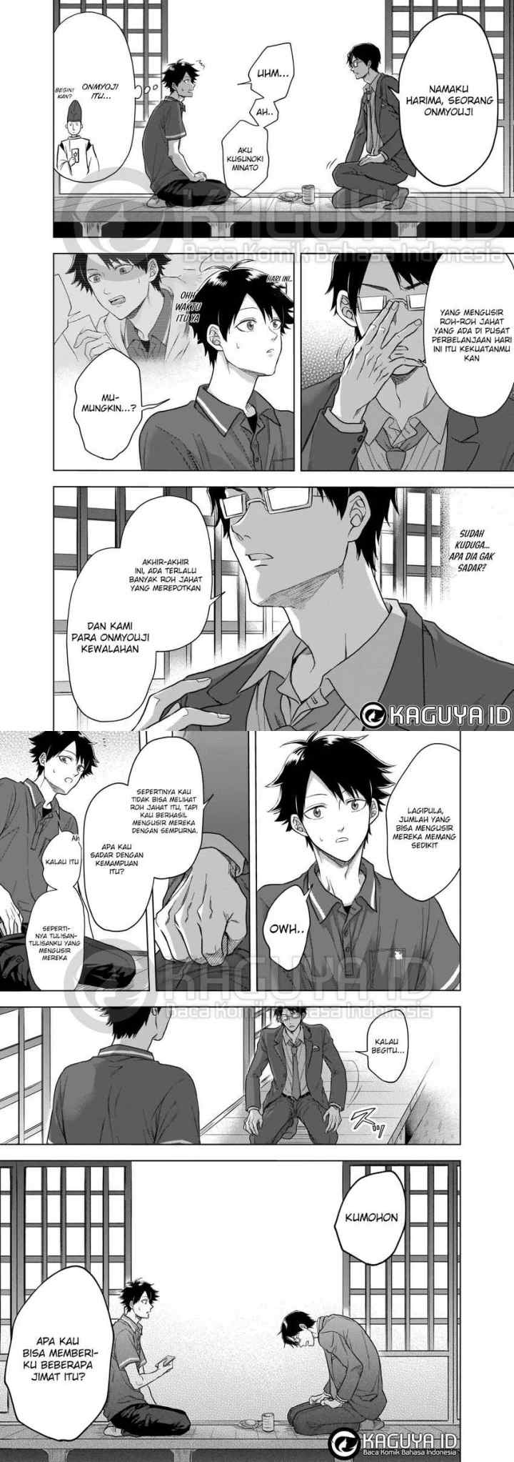 Kami no Niwatsuki Kusunoki-tei chapter 4 halaman 4