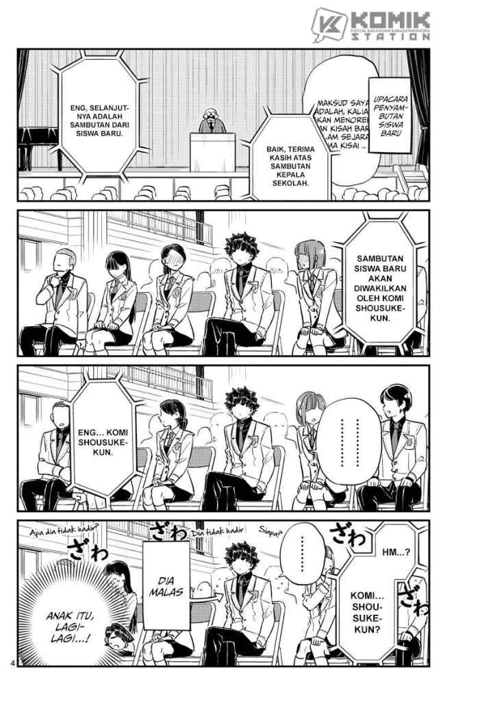 Komi-san wa Komyushou Desu chapter 133 halaman 6