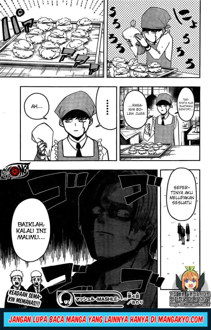 Mashle: Magic and Muscles chapter 4 halaman 20