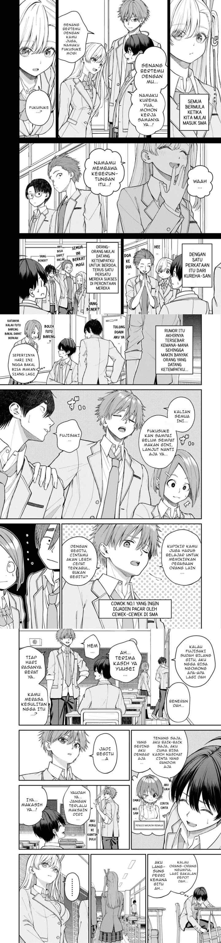 Kanojo ni shitai Joshi Ichii, no Tonari de Mitsuketa Amari-chan chapter 1 halaman 4
