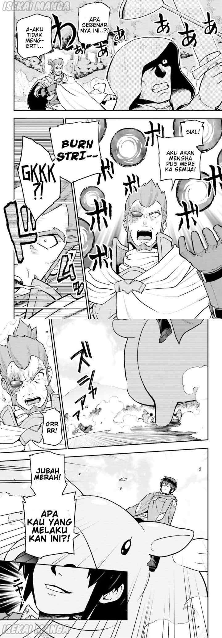 Konjiki no Moji Tsukai: Yuusha Yonin ni Makikomareta Unique Cheat chapter 18 halaman 12