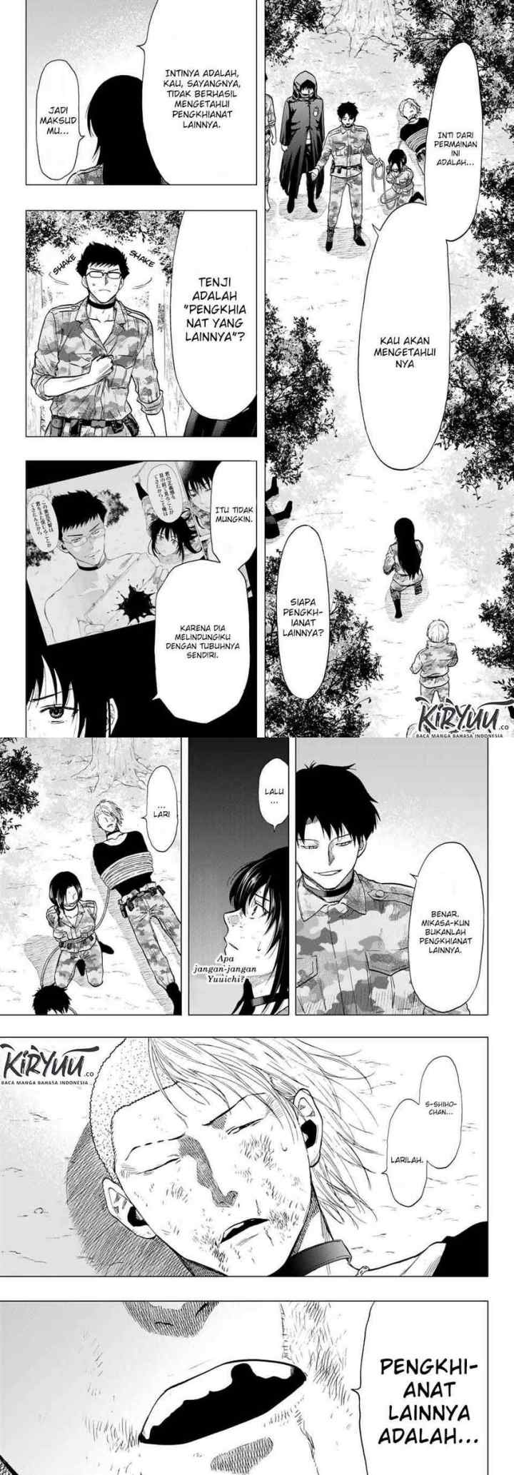 Tomodachi Game chapter 85 halaman 16