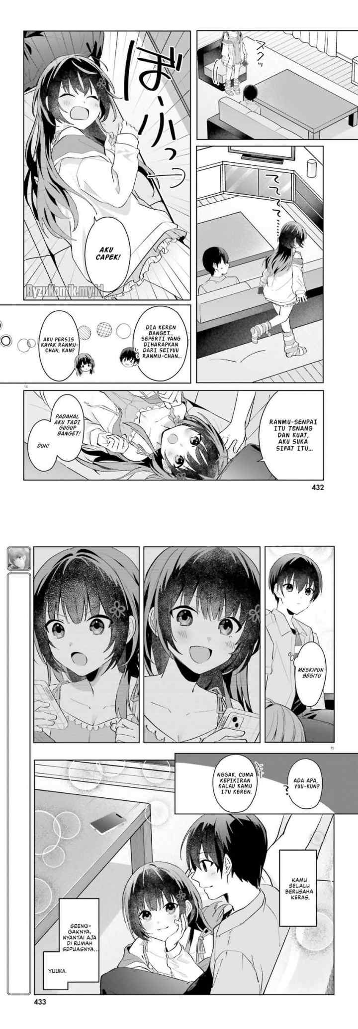 Ore no Iinazuke ni Natta Jimiko, Ie de wa Kawaii Shika Nai! chapter 21 halaman 8
