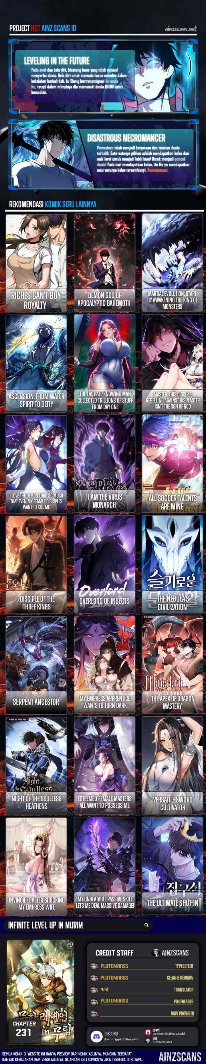 Infinite Level Up in Murim chapter 231 halaman 10