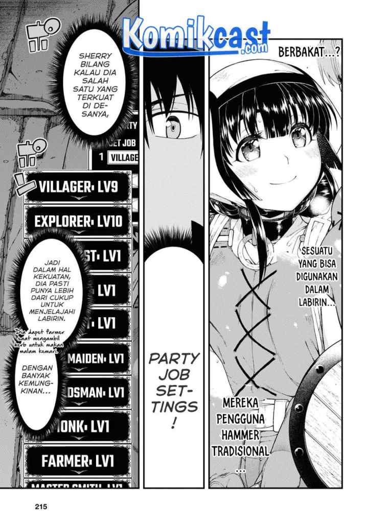 Isekai Meikyuu de Harem wo chapter 51 halaman 14