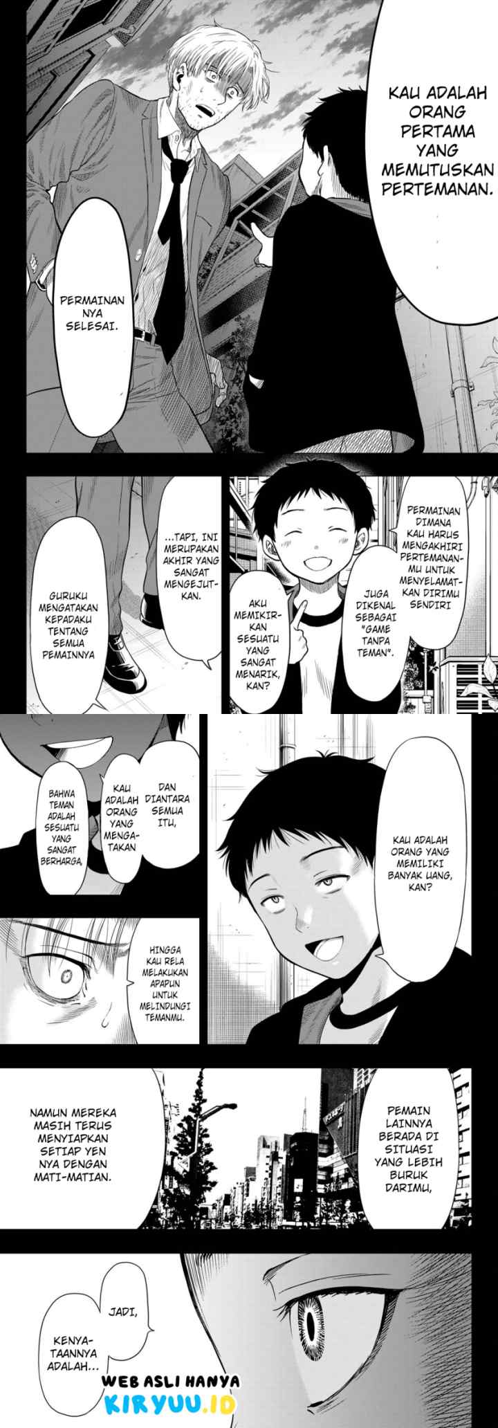 Tomodachi Game chapter 100 halaman 17
