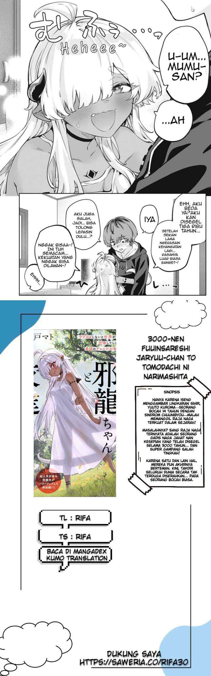 3000-nen Fuuinsareshi Jaryuu-chan to Tomodachi ni Narimashita chapter 2 halaman 10