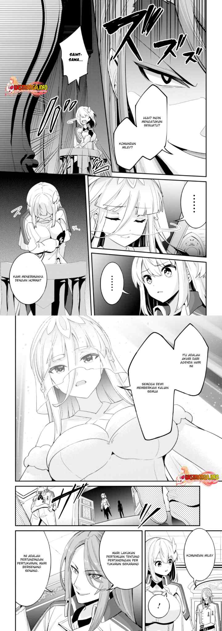 Seikishi ni Natta kedo Danchou no Oppai ga Sugosugite Kokoro ga Kiyomerarenai chapter 6 halaman 6