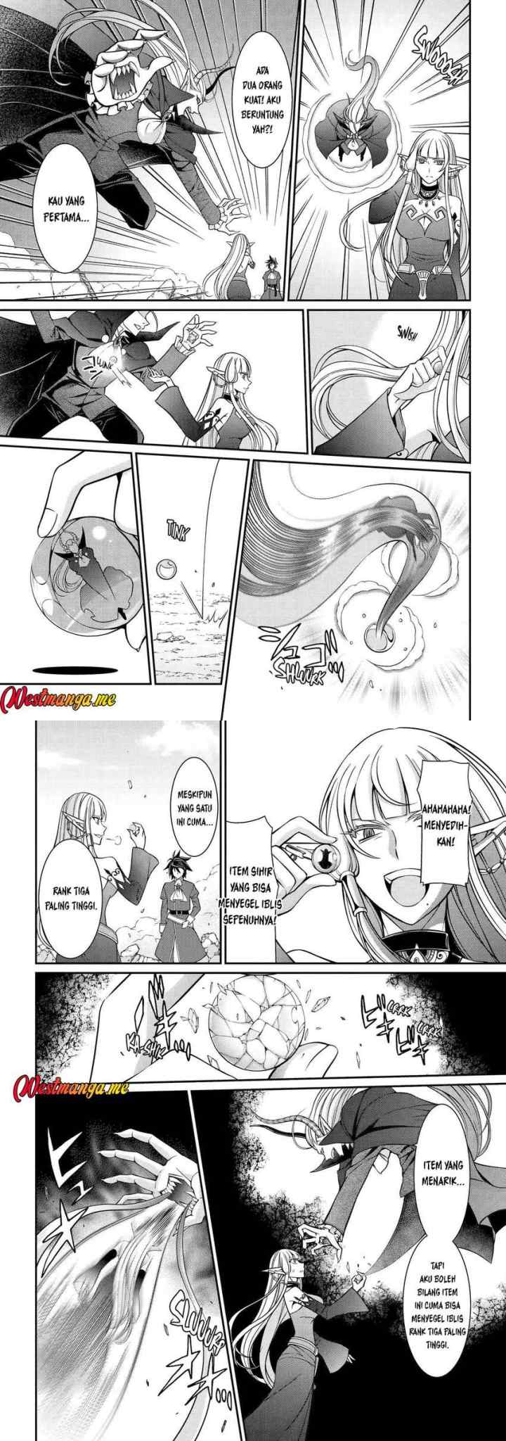 Shikkoku Tsukai no Saikyo Yusha Nakama Zen'in ni Uragira Retanode Saikyo no Mamono chapter 94 halaman 16