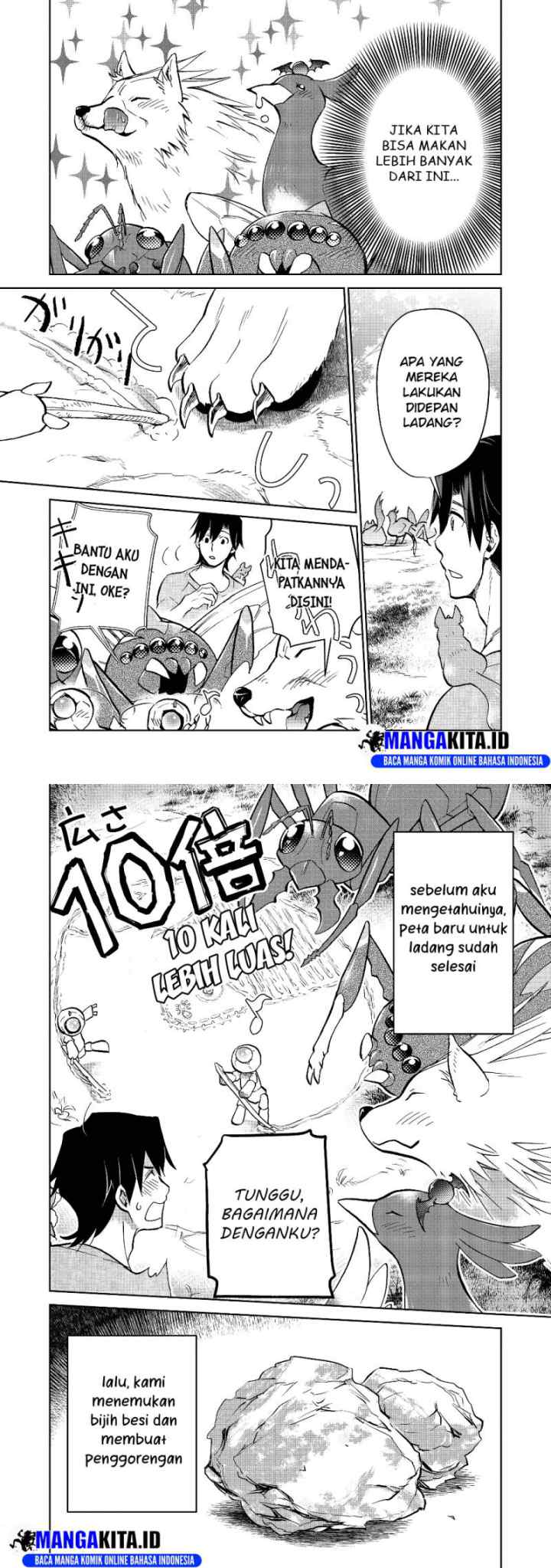 Isekai ni Otosareta… Jouka wa Kihon! chapter 17 halaman 16