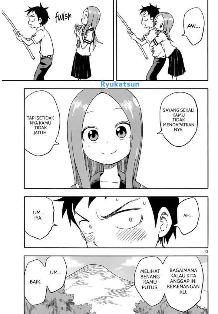 Karakai Jouzu no Takagi-san chapter 89 halaman 14