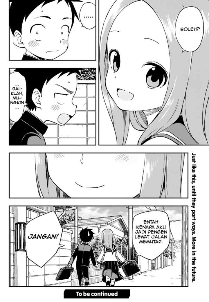 Karakai Jouzu no Takagi-san chapter 165 halaman 16