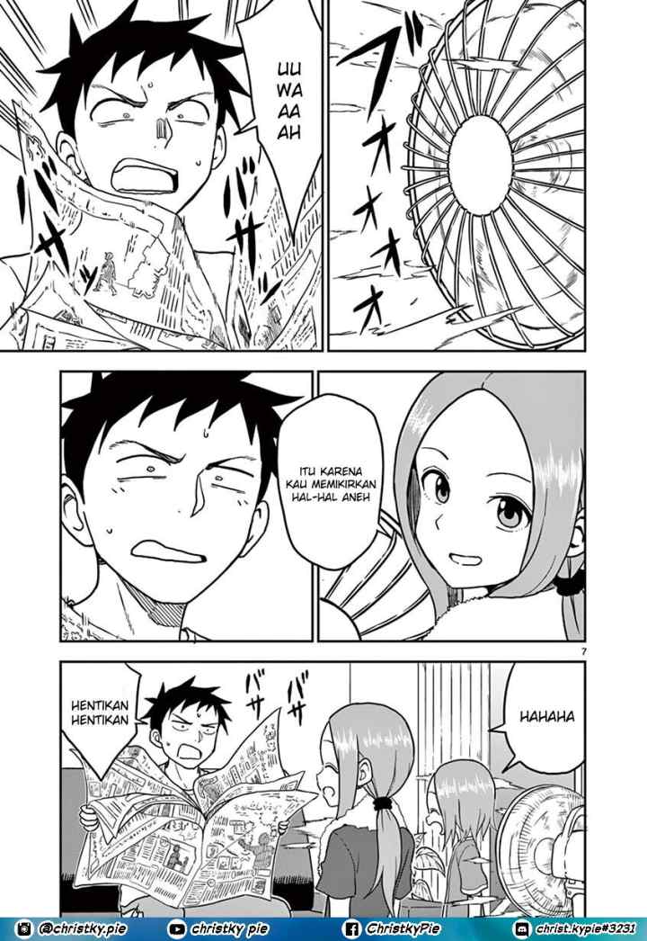 Karakai Jouzu no (Moto) Takagi-san chapter 104 halaman 7