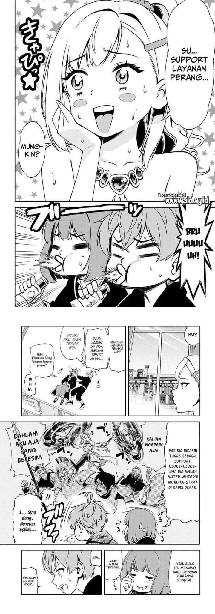 Toshiue Elite Onna Kishi Ga Boku No Mae De Dake Kawaii chapter 7.2 halaman 5