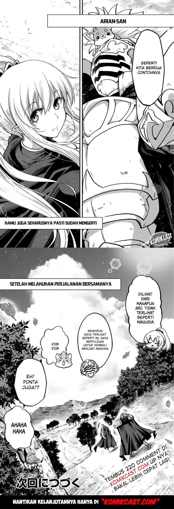 Gaikotsu Kishi-sama, Tadaima Isekai e Odekakechuu chapter 16 halaman 14