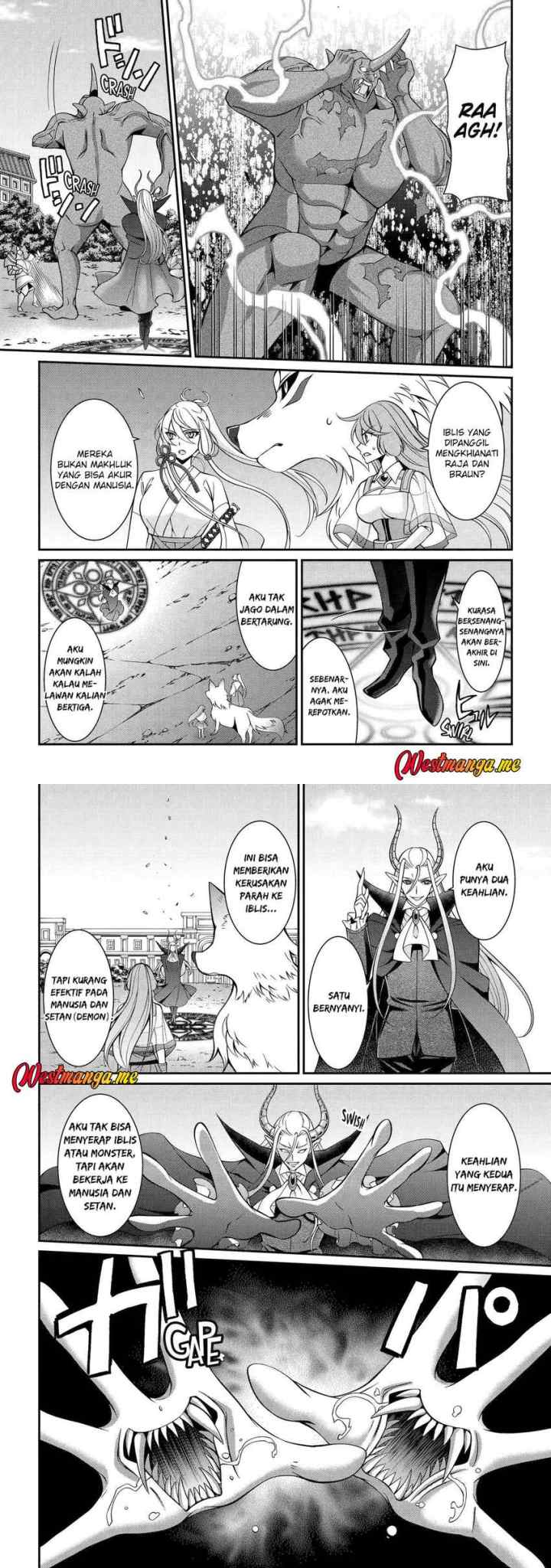 Shikkoku Tsukai no Saikyo Yusha Nakama Zen'in ni Uragira Retanode Saikyo no Mamono chapter 94 halaman 13
