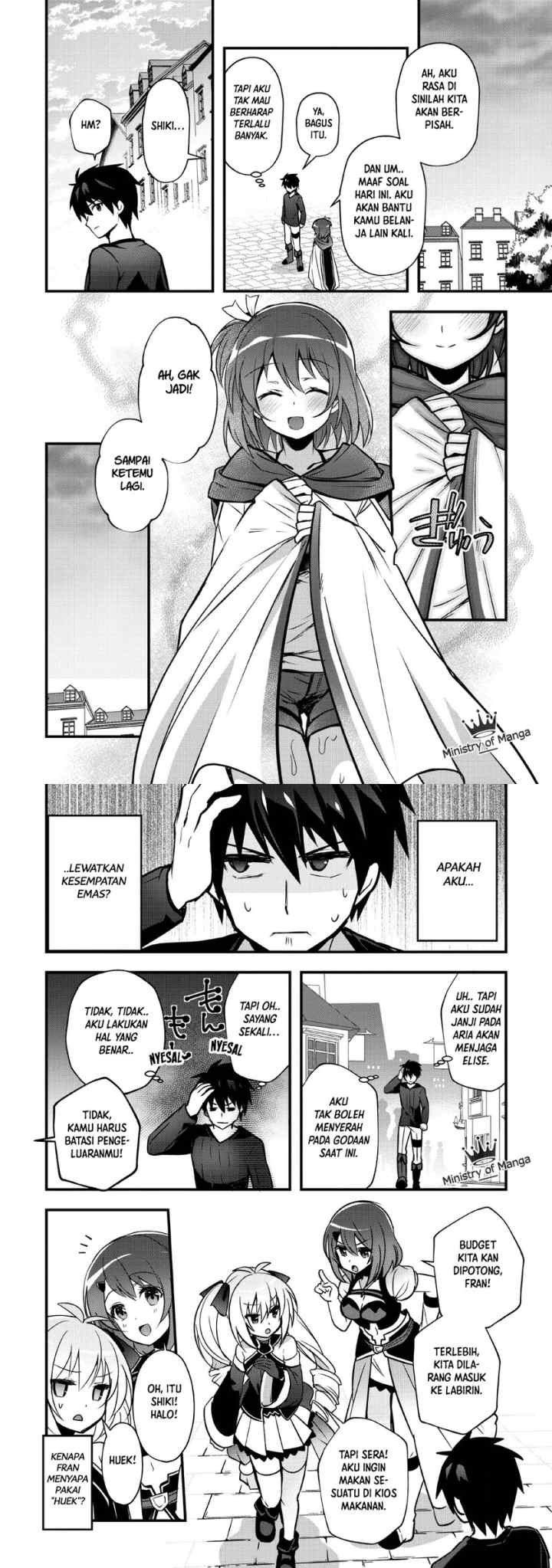 Isekai no Meikyuu Toshi de Chiyu Mahoutsukai Yattemasu chapter 13 halaman 12