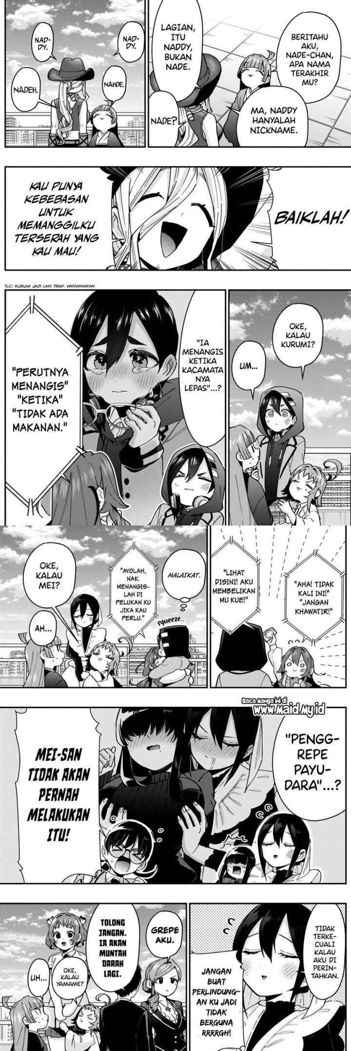 Kimi no Koto ga Dai Dai Dai Dai Daisuki na 100-ri no Kanojo chapter 76 halaman 8