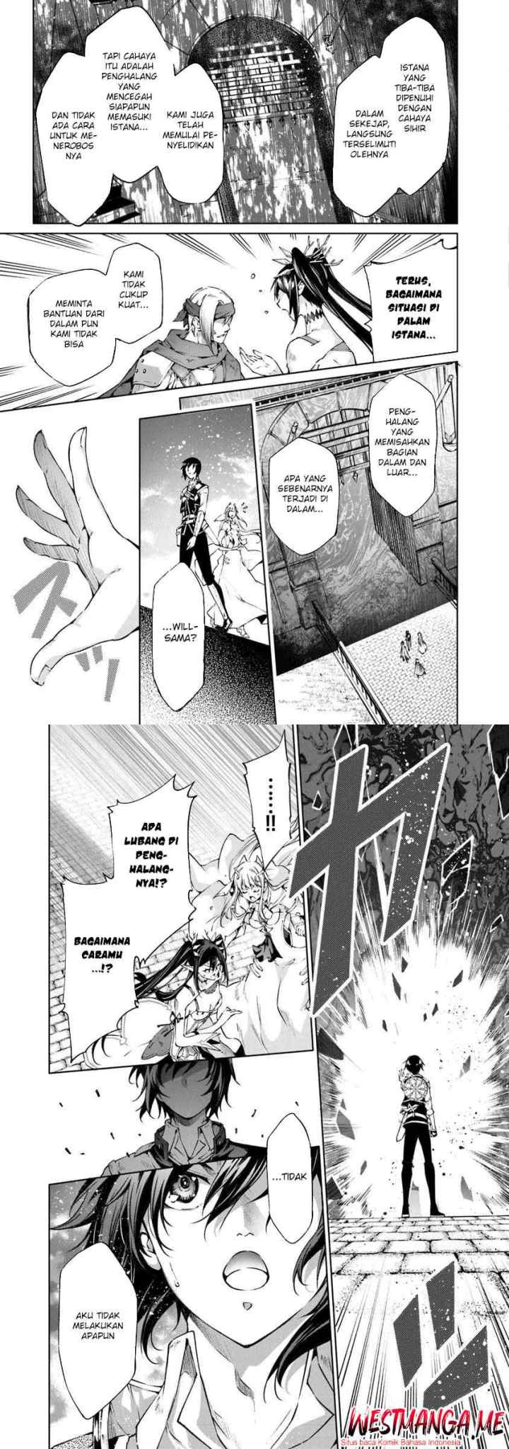 Kamigami ni Sodaterare Shimo no, Saikyou to Naru chapter 55 halaman 4