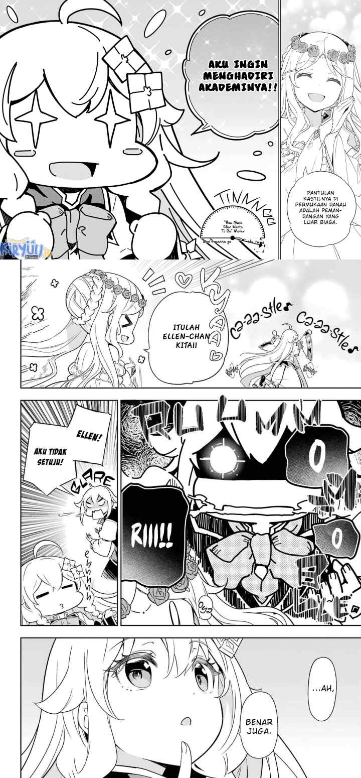 Chichi wa Eiyuu Haha wa Seirei Musume no Watashi wa Tenseisha chapter 40 halaman 12