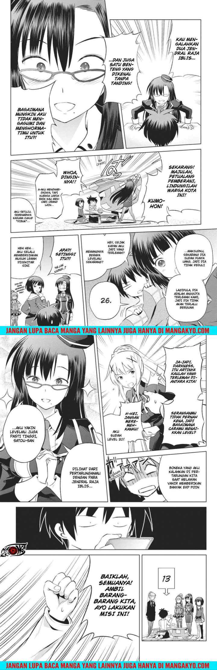 Kono Subarashii Sekai ni Shukufuku o! chapter 31 halaman 7