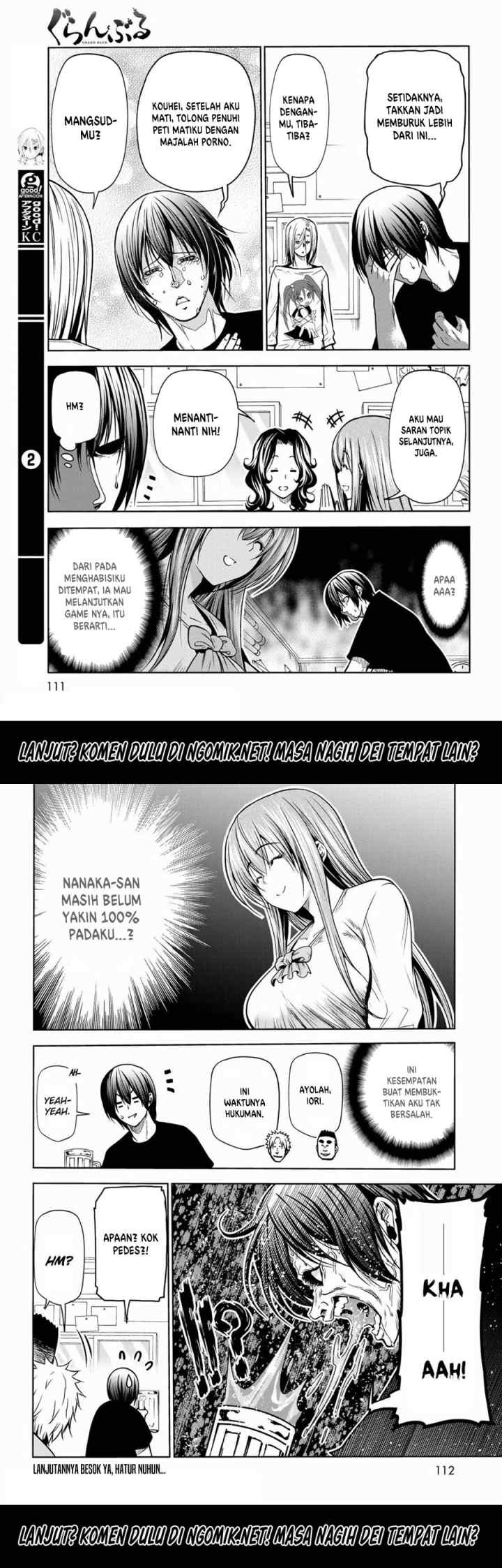 Grand Blue chapter 70.1 halaman 11