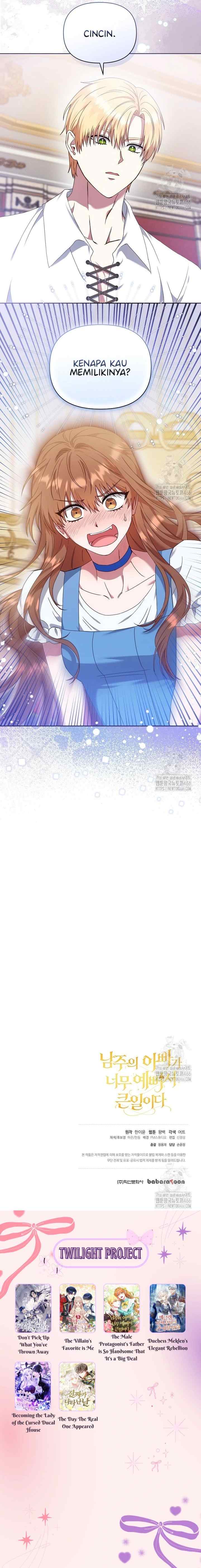 The Male Lead's Father is So Handsome That It's a Big Deal chapter 20 halaman 18