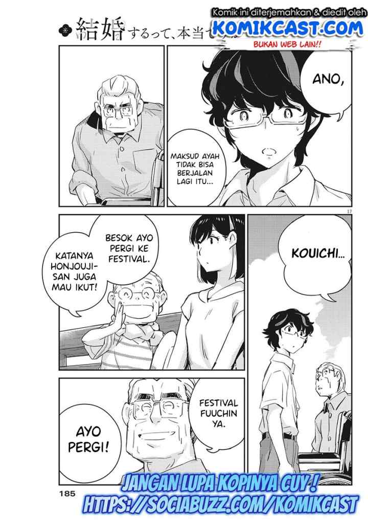 Kekkon Surutte, Hontou desu ka? chapter 68 halaman 18