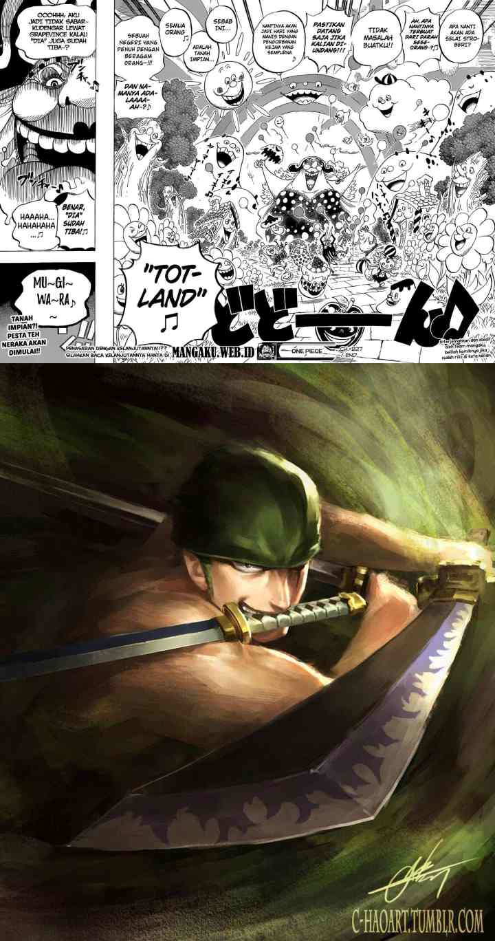 One Piece chapter 827 halaman 9