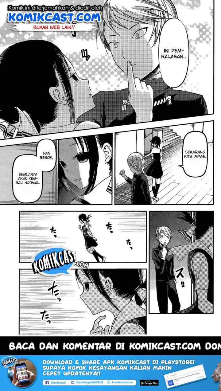 Kaguya-sama wa Kokurasetai: Tensai-tachi no Renai Zunousen chapter 38 halaman 18