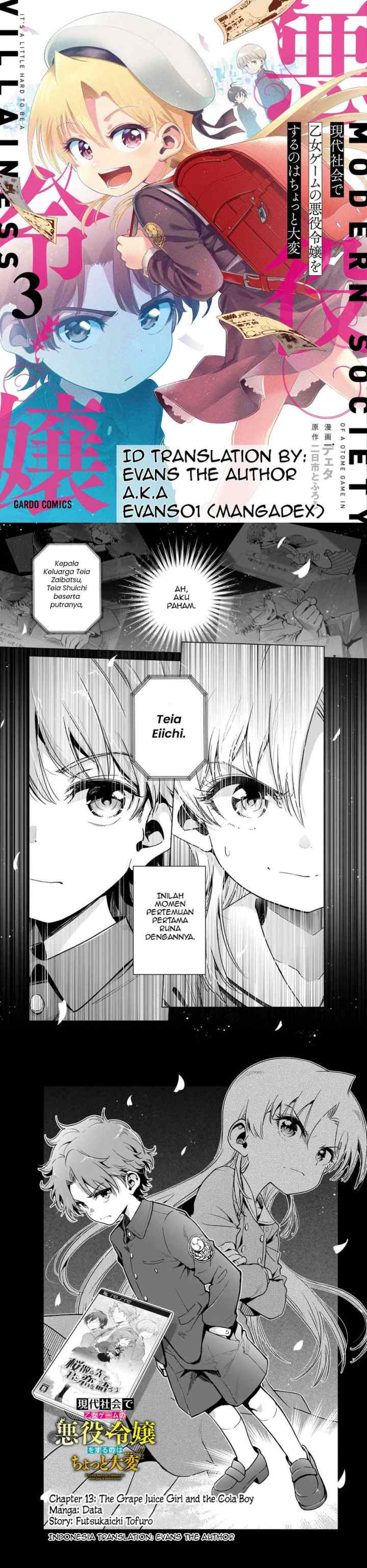 Gendai Shakai de Otome Game no Akuyaku Reijou wo suru no wa Chotto Taihen chapter 13 halaman 11