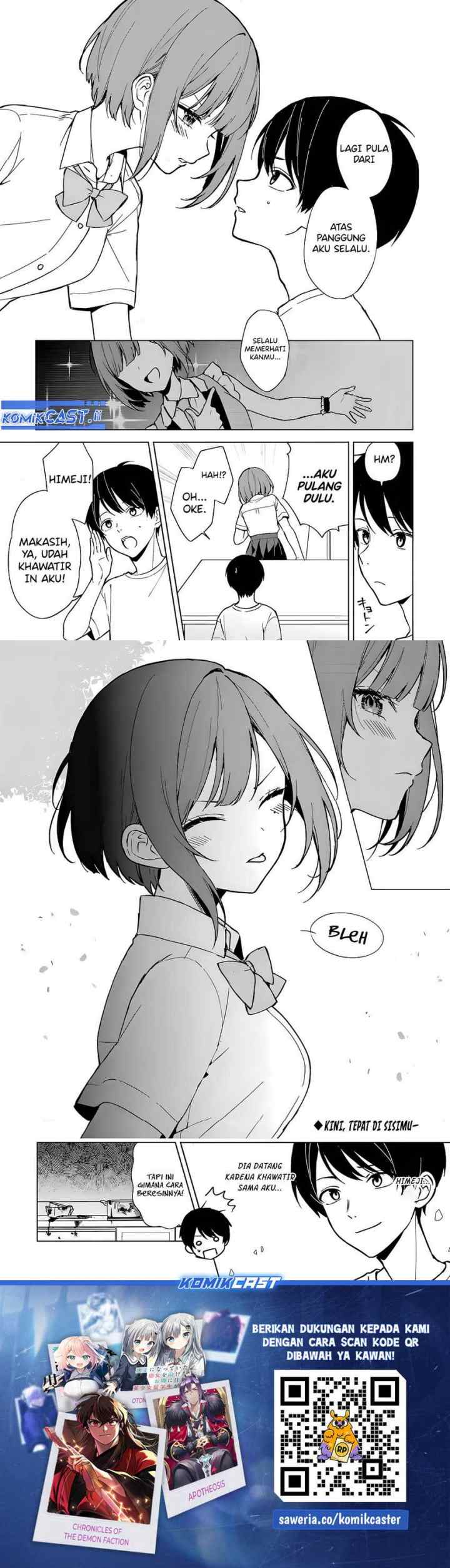 Chikan Saresou ni Natteiru S-kyuu Bishoujo wo Tasuketara Tonari no Seki no Osanajimi datta chapter 72 halaman 12
