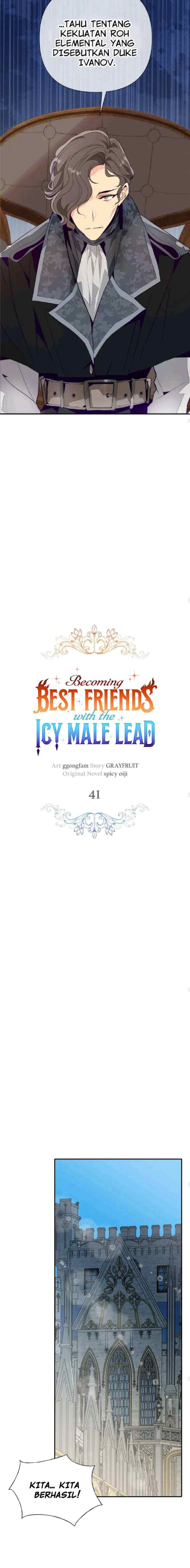 Becoming Best Friends With the Icy Male Lead chapter 41 halaman 6