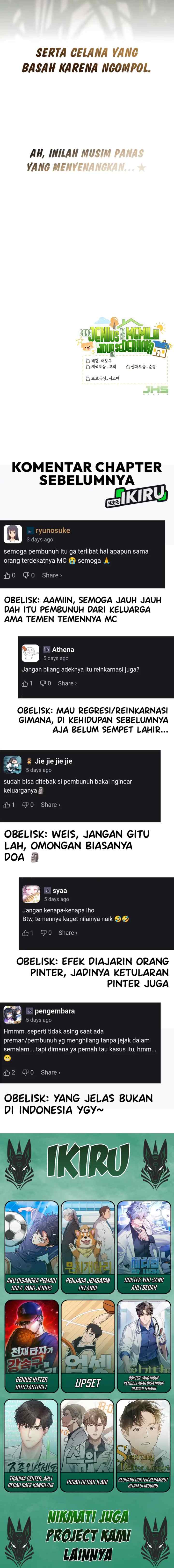 The Genius Decided to Live an Ordinary Life chapter 37 halaman 15