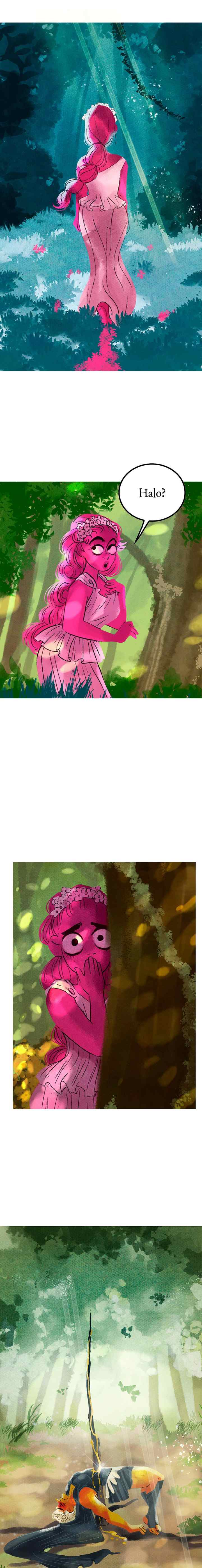 Lore Olympus chapter 100 halaman 14