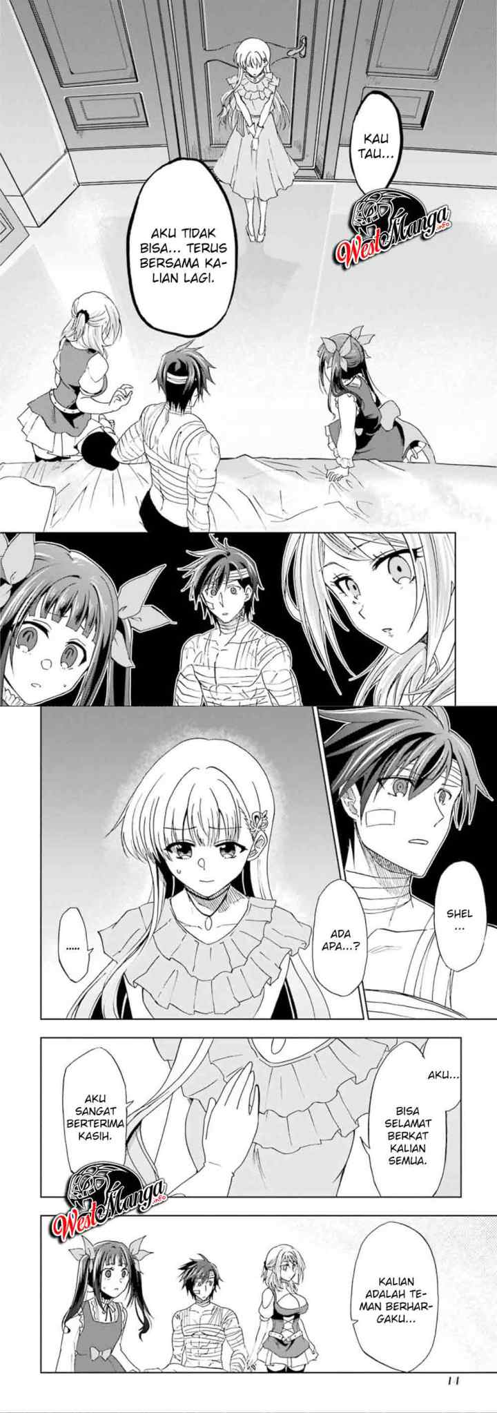 Ankoku Kishi no Ore desu Ga Saikyou no Seikishi wo Mezashimasu chapter 11 halaman 8