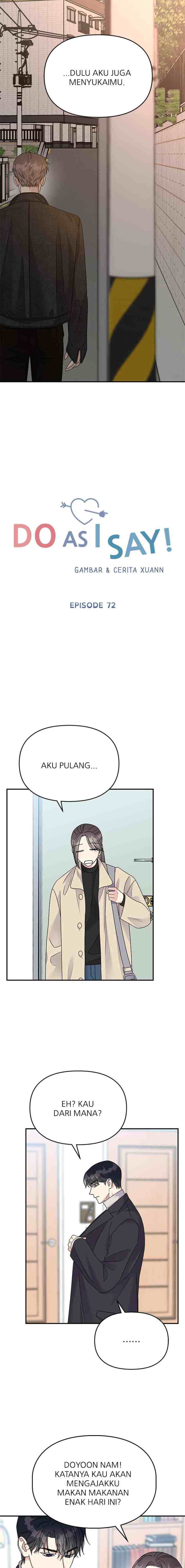 Do As I Say! chapter 72 halaman 7