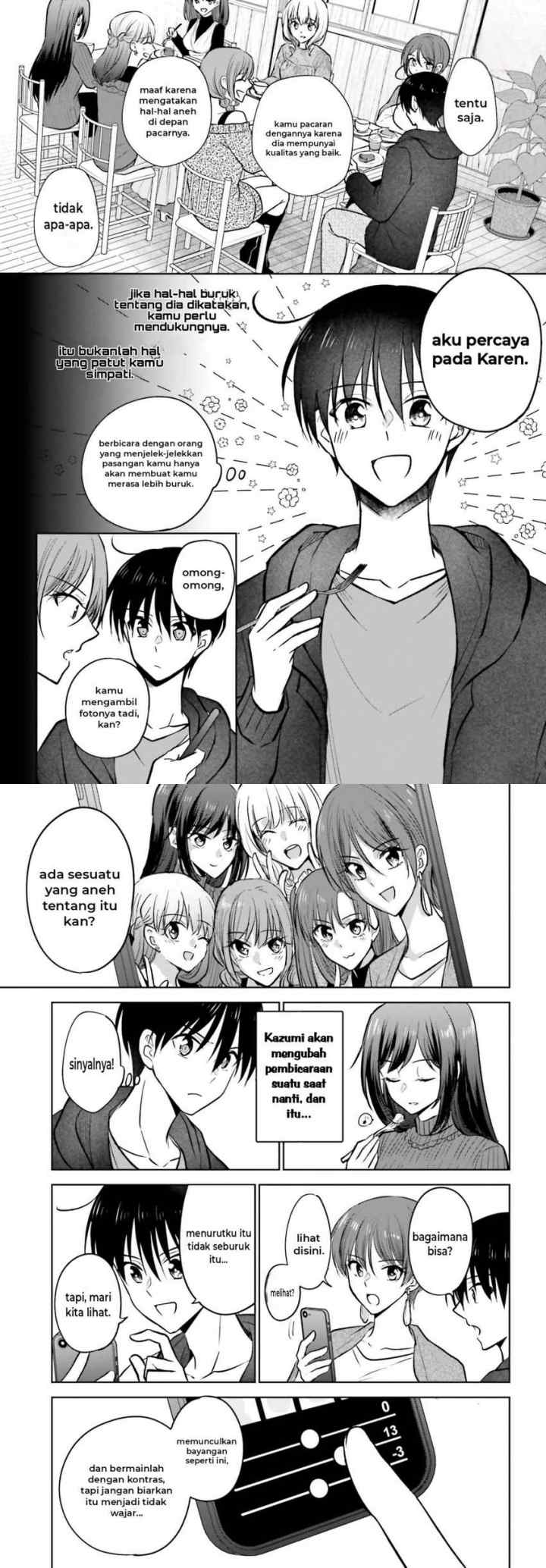Kanojo ga Senpai ni NTR-reta node, Senpai no Kanojo wo NTR-masu chapter 9 halaman 8