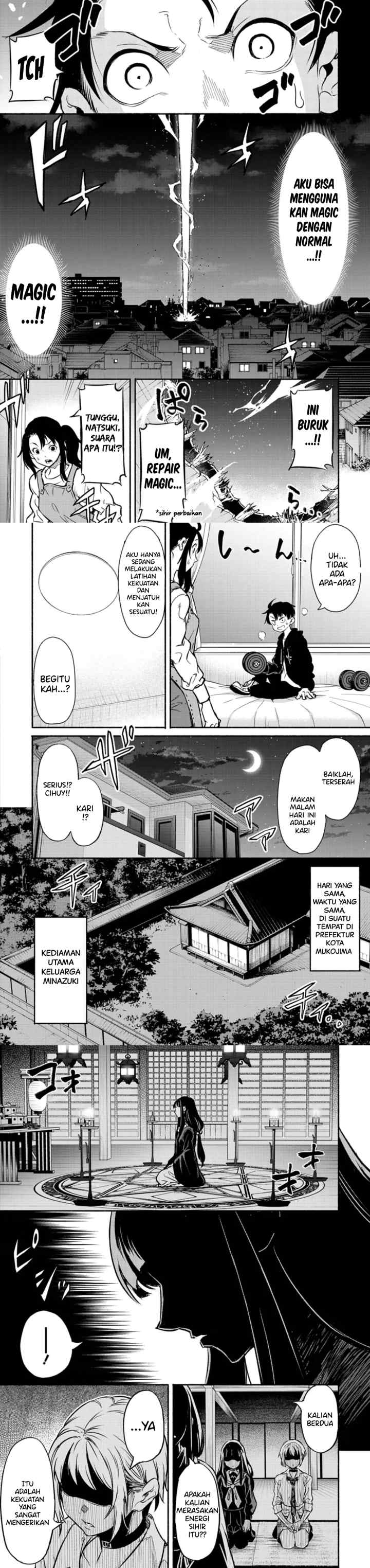 Isekai kara Kikan Shitara Chikyuu mo Kanari Fantajii Deshita. Ato, Makeheroin-domo Kocchi Minna chapter 1 halaman 7