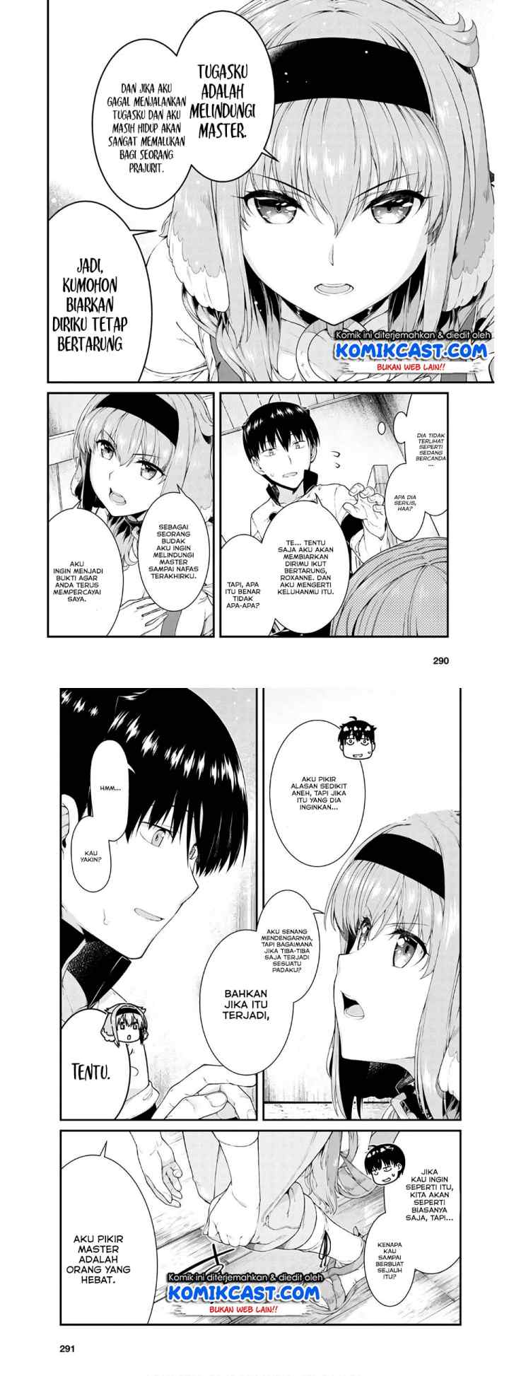 Isekai Meikyuu de Harem wo chapter 37 halaman 5